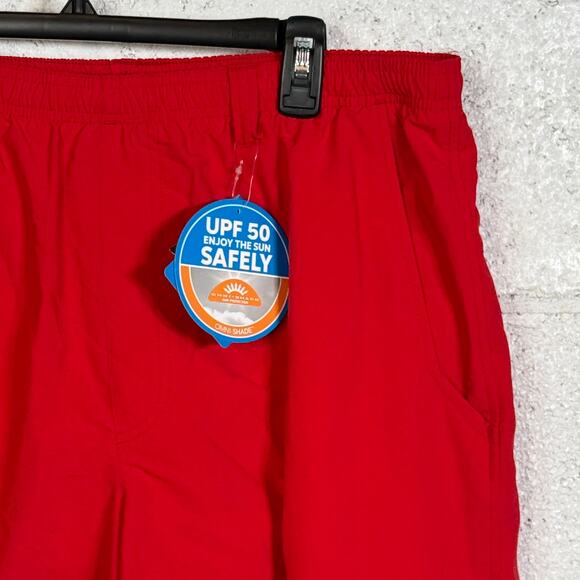 Columbia Men's 6" Back Cast III Upf 50 Water Short red spark, Large - Picture 4 of 7